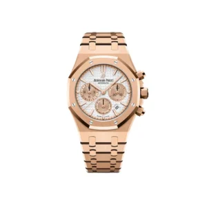 Audemars Piguet Royal Oak 26315OR.OO.1256OR.01 Chronograph Rose Gold Silver Dial (2020)